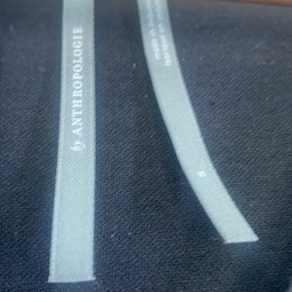 By Anthropologie - Black Woven VNeck Wide Leg Jumpsuit Size Small - Picture 13 of 13